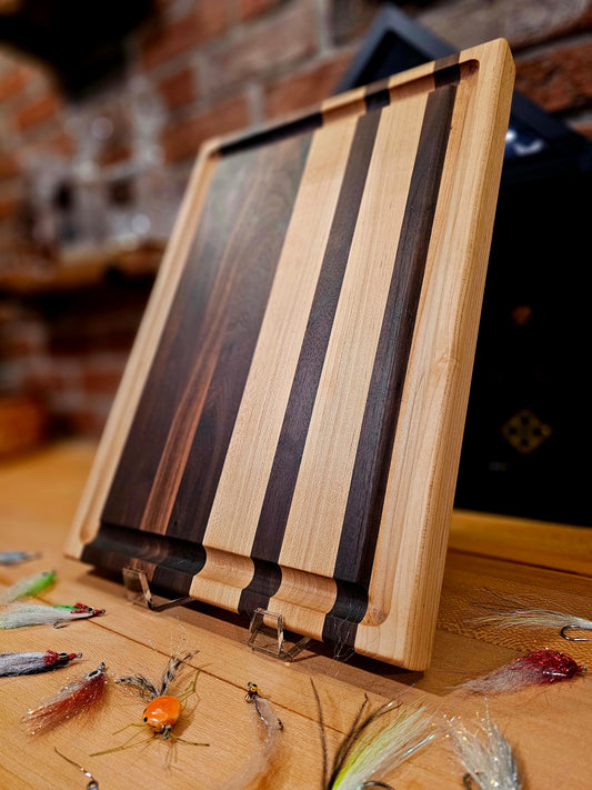 Walnut and Maple Cutting Board